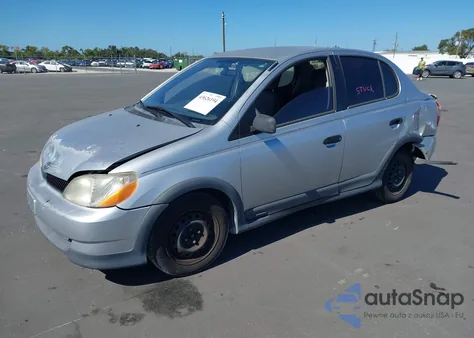2000 Toyota Echo из США, поврежденный, VIN JTDBT1234Y0051445